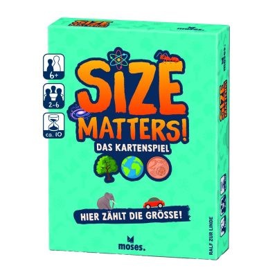 erlebekempen - dreimal ein Exemplar des Spiels„Size Matters