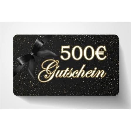 Fashion Shopping -  einen Geschenkgutschein im Wert von 500 Euro