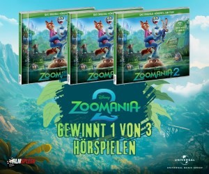 filmspleen - 1 von 3 Original-Hörspielen zum Film „ ZOOMANIA 2“