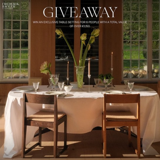 Frederik Bagger - komplettes Frederik Bagger Tischgedeck für 6 Personen – im Wert von über 1.500 €