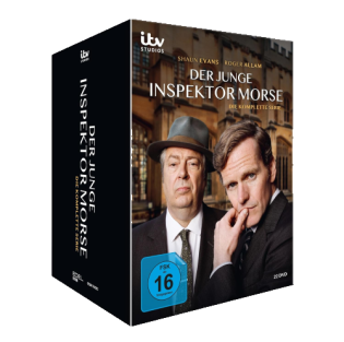 Glücksstern PR - DVD-Gesamtbox der englischen Krimiserie Der Junge Inspektor Morse