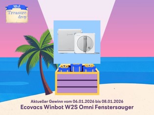 inside digital - Ecovacs Winbot W2S Omni Fenstersauger-Roboter (Testgerät)