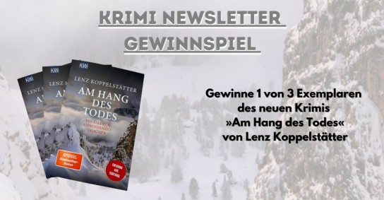 KiWi Verlag - 3 Exemplare des Kriminalromans »Am Hang des Todes«