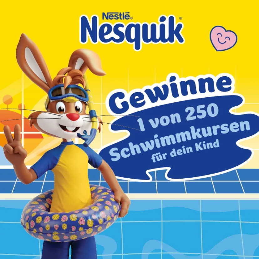 Nestle - 250x Schwimmkurs-Erstattung in Höhe von bis zu 150€