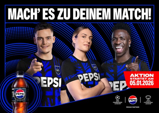 PEPSI - Preiskategorie 1: Verschiedene Tickets UEFA Champions League, Preiskategorie 2: Mediamarkt Gutscheine, Preiskategorie 3: Lieferando Gutscheine