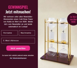Rowdy Brands - Cold Brew Tower von Kalita im Wert von 900€