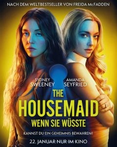 Stilpalast - 5 x 1 Goodie-Set für den Thriller "THE HOUSEMAID" mit je 2 Kinotickets für THE HOUSEMAIDplus das Buch zum Film, den Weltbestseller von Freida McFadden