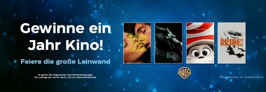 uci-kinowelt - 12-Monats-Premium-Unlimited Card (1 Jahr Kino gratis)