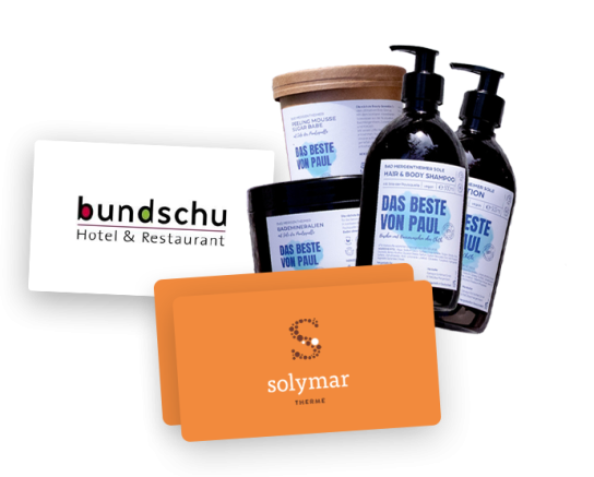 Visit Bad-Mergentheim - 1x Übernachtung im Ringhotel Bundschu (+ 2x Tagesticket Solymar Therme)3x Tagesticket Solymar Therme5x Pflegeset 