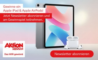 Aktion Mensch: ein Apple Entertainment-Paket im Wert von ca. 500 €