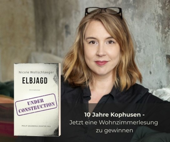 Books on Demand - eine Wohnzimmerlesung von mit dem neuen Band ELBJAGD. Ein exklusives Meet & Greet in deinen heimischen Wohnzimmer Nicole Wollschlaeger