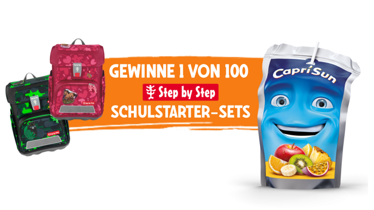Capri Sun - 100x Schulranzen-Sets