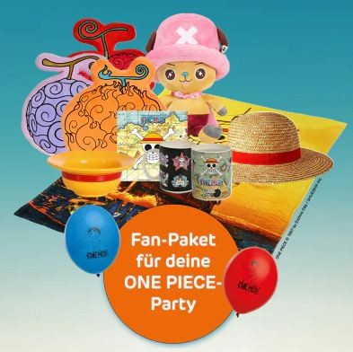 Carlsen Verlag - Großes Fan-Paket für eine ONE-PIECE-Party