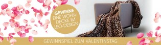 Gebers - Eine hochwertige Biederlack Deluxe Wohndecke im trendigen Leopard-Design (150x220 cm)