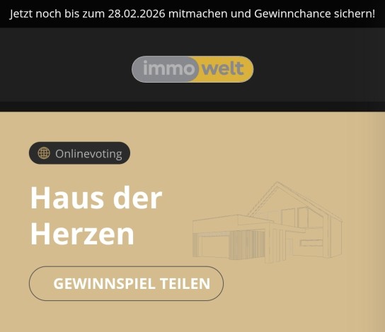 Immowelt - 5000€ Mozartbett, 250€ Ikea Gutschein, 150€ mydays Gutschein