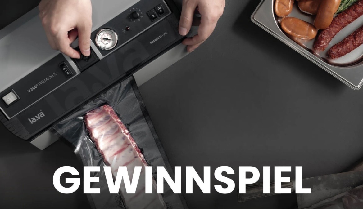 Landig + Lava - Profi-Vakuumierer V.300 Premium X im Wert von 449 € plus gratis Starterset