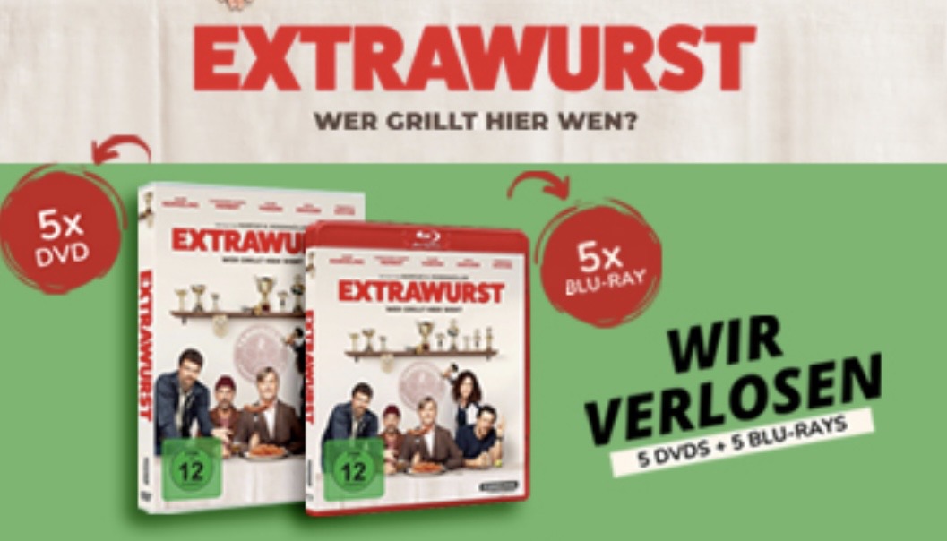 Media Dealer - 5 x Blu-ray oder 5 x DVD "Extrawurst"