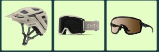 MTB-Sport - 1 SMITH FOREFRONT 3 MIPS® MTB-Helm 1 SMITH Squad MTB Schutzbrille 1 SMITH Wildcat Sonnenbrille