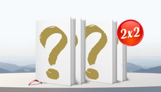 mystikum - je 2x 2 Stück Überraschungs-Bücher