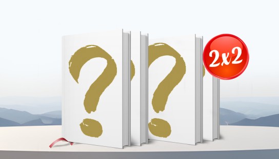 mystikum - je 2x 2 Stück Überraschungs-Bücher