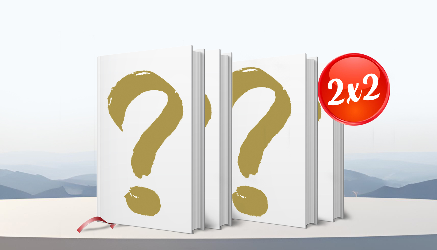 mystikum - je 2x 2 Stück Überraschungs-Bücher