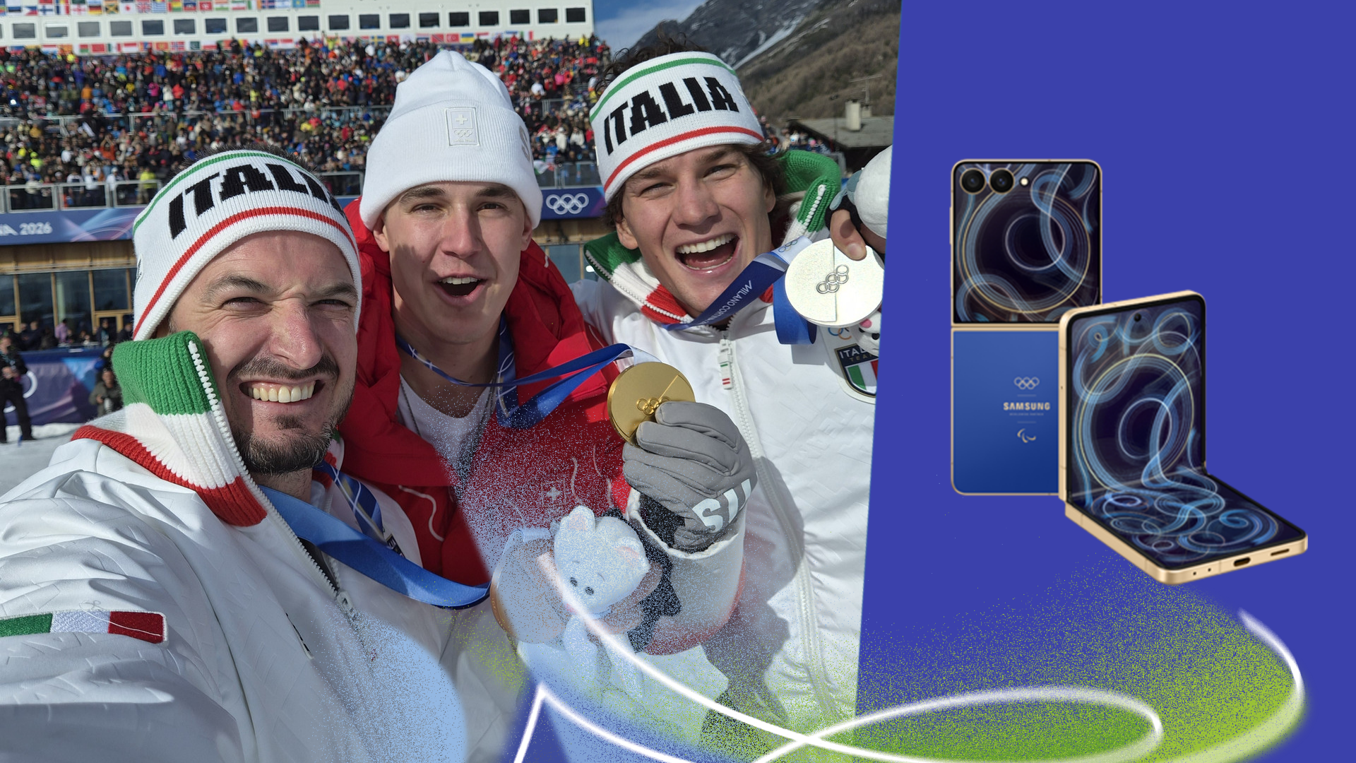 Olympisches Komitee - Galaxy Z Flip7 Olympic Edition