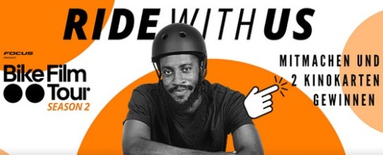 OUTSIDE stories - 3 x 2 Tickets BIKE FILM TOUR Season 2: 14.04.26 Delphi Palast Berlin | 18.04.26 Alte Kongresshalle München | 30.04.26 Liederhalle Stuttgart