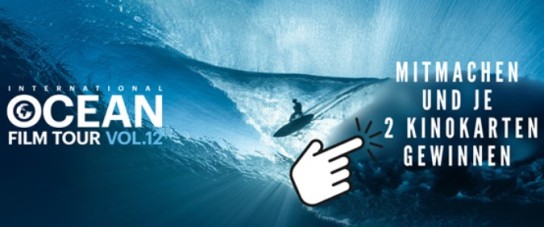 OUTSIDE stories - 3 x 2 Tickets für die OCEAN FILM TOUR 12 (02.03.2026 Cinemax Hamburg, 04.03.2026 Rio Filmpalast München oder 07.03.2026 Cinenova Köln)