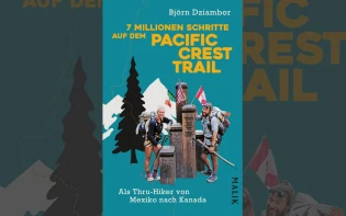 Radio Gong - Buch: 7 Millionen Schritte auf dem Pacific Crest Trail von Björn Dziambor