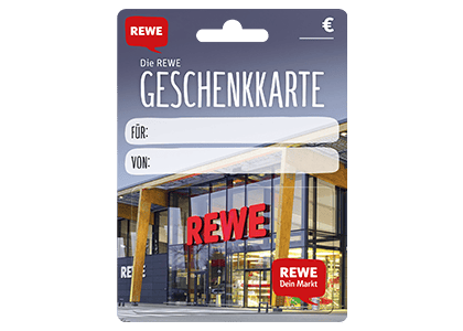 REWE - 100 REWE Einkaufsgutscheinen im Wert von je 100€