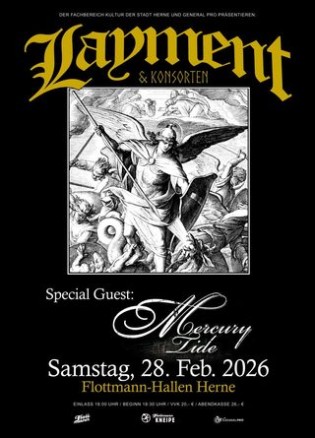 RockHard - 3x2 Tickets für die LAYMENT-Show am 28. Februar in den Flottmann-Hallen in Herne