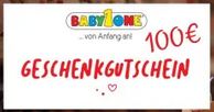 Rund ums Baby - 5x Gutschein für BabyOne im Wert von 100€