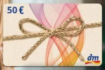 Rund ums Baby - Gutschein für dm im Wert von 50€