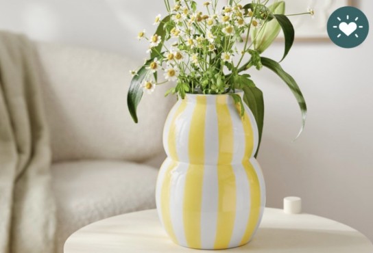 Tchibo - gewinne eine Gelbe Vase - Deko für Zuhause