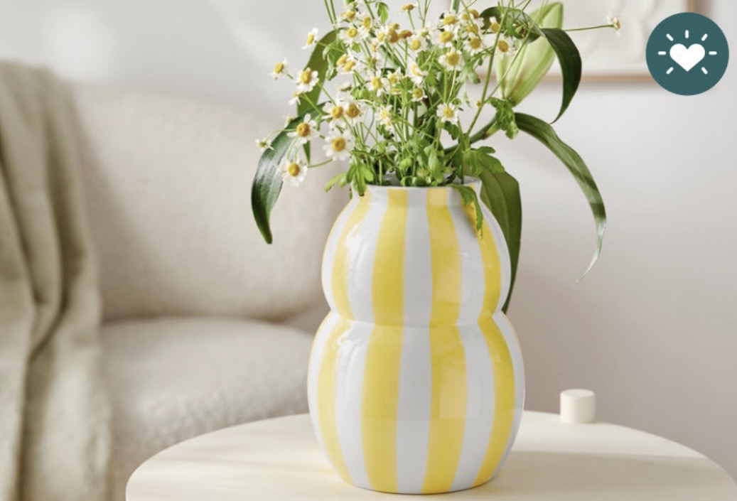 Tchibo - gewinne eine Gelbe Vase - Deko für Zuhause