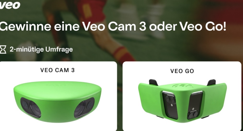Thüringer Fußball-Verband - 1. Preis: Veo Cam, 2. Preis: Veo Go