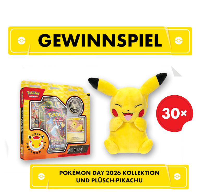 toggo - 30× je 1 Pokémon Day 2026 Kollektion und 1 Plüsch-Pikachu