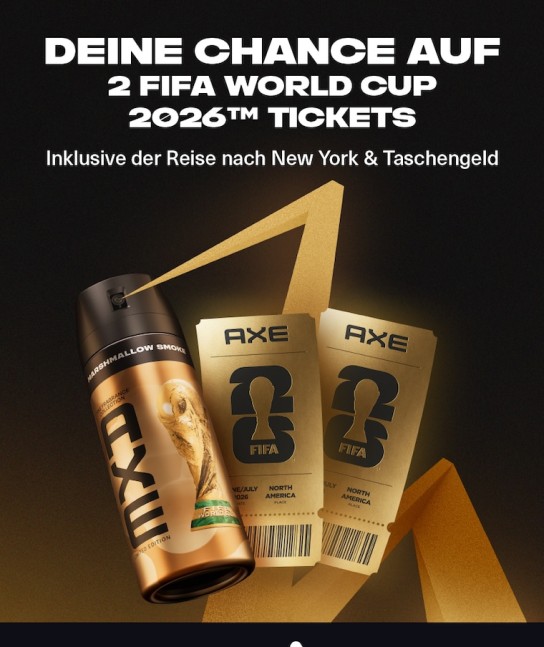 Unilever - 1 x 2 FIFA World Cup 2026™ Tickets für das Spiel Ecuador vs. Deutschland am 25.06.2026, Kat. 2 im New York New Jersey Stadium (MetLife Stadium) inkl. Booking.com Reisegutschein im Wert vom 5.000 € für Flug & Hotel
