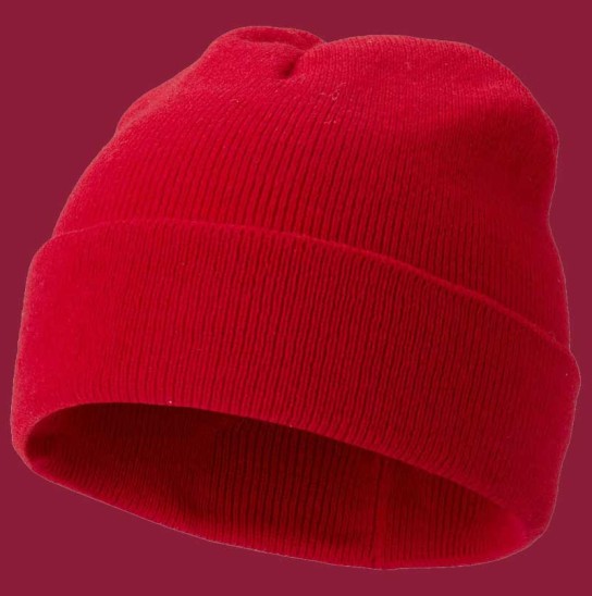 ver.di Mitgliederservice - 5 x 1 rote Irwin Mütze/Beanie