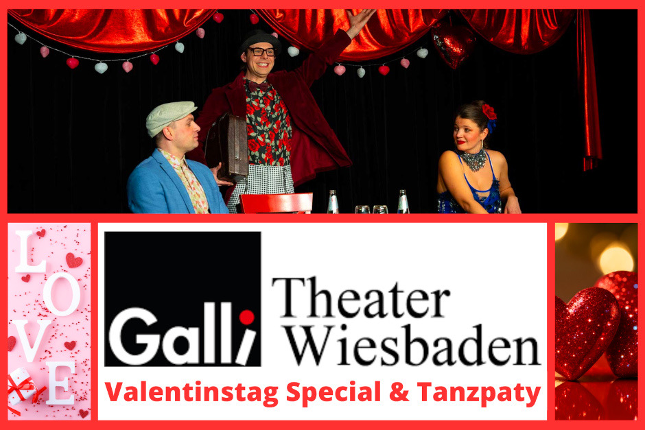 wiesbadenaktuell - 2×2 Eintrittskarten für die Komödie „Der Beziehungscoach“ im Galli Theater Wiesbaden inklusive der anschließenden Tanzparty am Samstag, 14. Februar