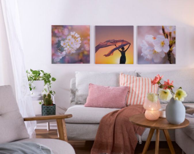 wohnidee - 6x Gutschein für ein Wandbild von CEWE im Wert von 250 €