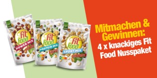 aktiv-laufen - 4 prallgefüllte Fit Food Nusspakete