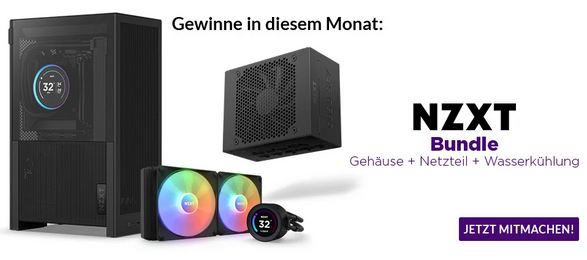 Alternate - 1 x NZXT Bundle (Gehäuse + Wasserkühlung + Netzteil)