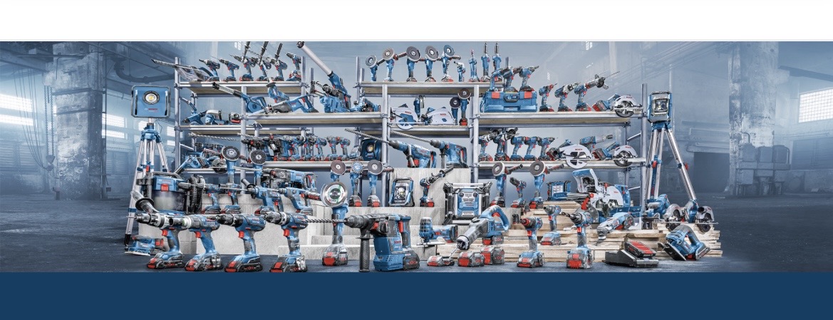 Bosch - 1x EXEX18V-150-5 EXPERT Akku-Exzenterschleifer in L-BOXX mit Schleiffolien, 1x EXDR18V-230 EXPERT Akku-Drehschlagschrauber in L-BOXX mit Impact Bitbox, 1x EXBA18V-40 EXPERT Akku von Bosch Professional