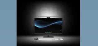 didacta - 4 Monitorlampen „Screenbar Pro Halo 2“ von BenQ