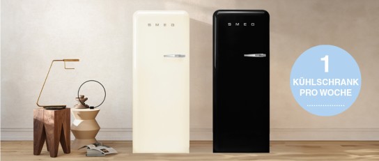 Edeka Südbayern - jede Woche 1 SMEG Kühlschrank