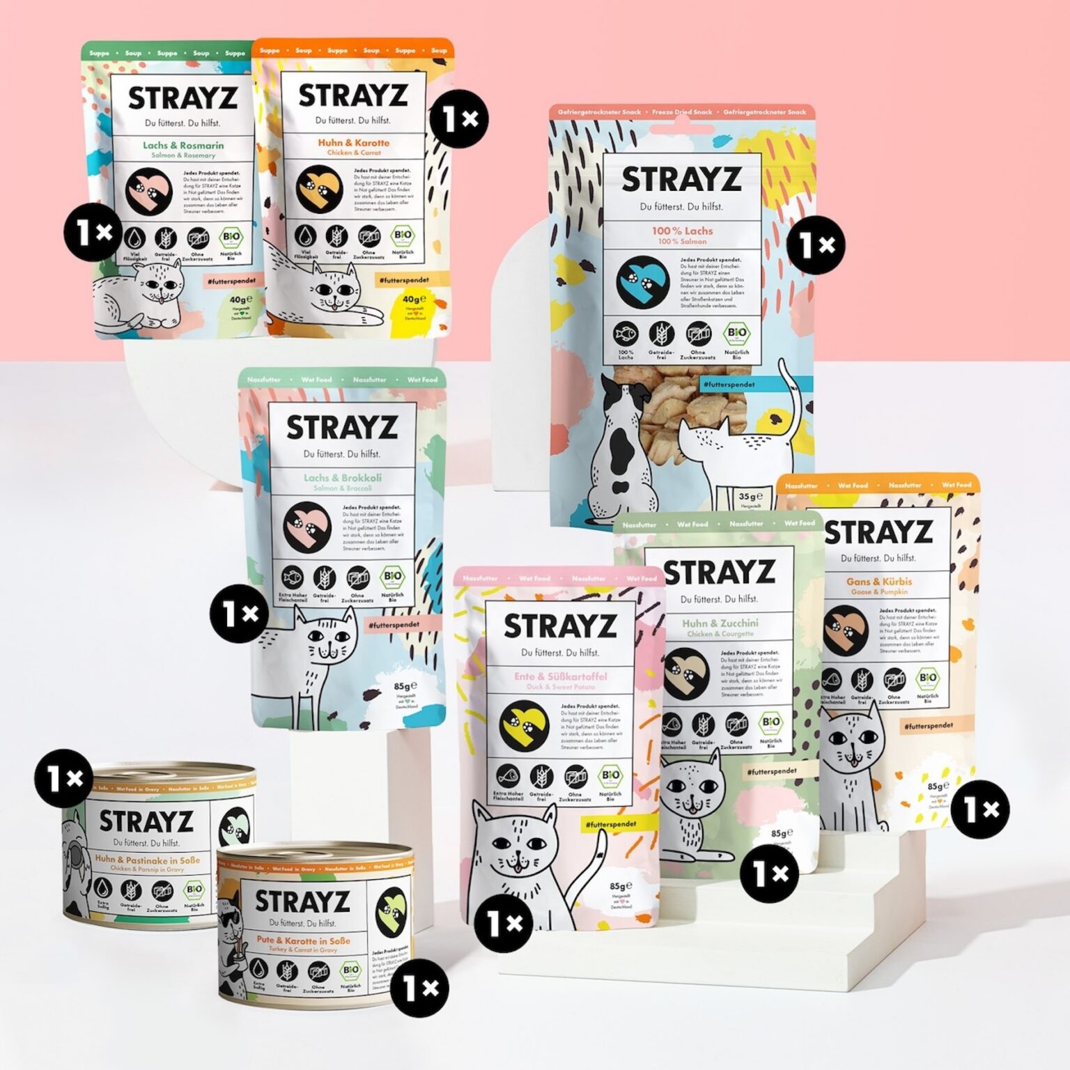 Ein Herz für Tiere - 5 x ein „Happy Miez“-Paket