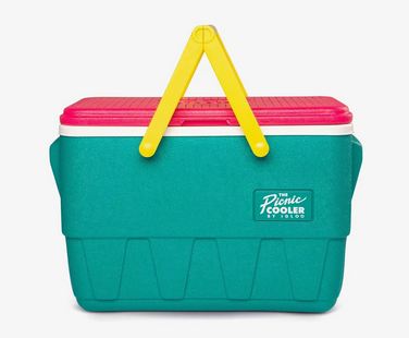 fashionstreet-berlin - 1 x Kühlbox "Retro Picnic Basket Cooler 23l" von IGLOO