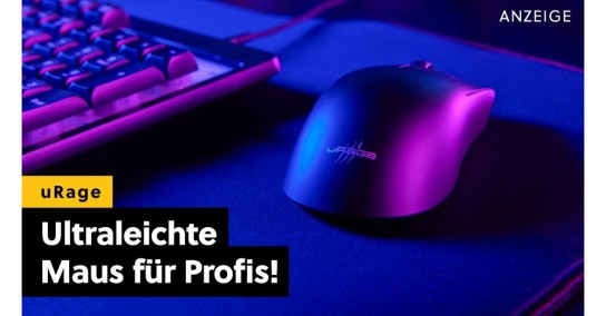 Gamestar - 3 Exemplare der uRage Reaper 820 Wireless Gaming-Maus