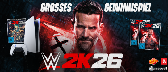 Gameswelt - 3x PlayStation 5 inkl. PS5-Game »WWE 2K26« sowie 47x das Game »WWE 2K26« für PS5